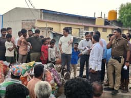 ಮಳೆ ಪೀಡಿತ ಪ್ರದೇಶಗಳಿಗೆ ಶಾಸಕ ನಾರಾ ಭರತ್ ರೆಡ್ಡಿ ಭೇಟಿ, ಪರಿಶೀಲನೆ