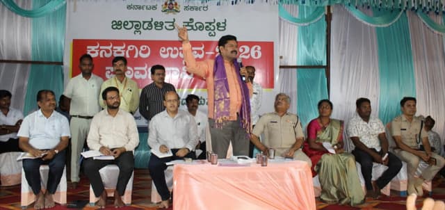 ಮೇ.16 ಮತ್ತು 17. ಕನಕಗಿರಿ ಉತ್ಸವ ಆಚರಣೆ- ಸಕಲ ಸಿದ್ದತೆಗೆ ಸಚಿವ ಶಿವರಾಜ ತಂಗಡಗು ಸೂಚನೆ