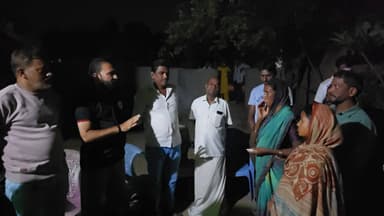 ಮನೆ ಕುಸಿತ ಸಂತ್ರಸ್ತ ಕುಟುಂಬಕ್ಕೆ ಶಾಸಕ ಬಿ. ನಾಗೇಂದ್ರ ನೆರವು