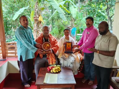 "ಗಡಿನಾಡಿನಲ್ಲಿ ಕಾಸರಗೋಡು ಕನ್ನಡ ಗ್ರಾಮದ ಪರಿಕಲ್ಪನೆ ಅಭಿನಂದನೀಯ" ಎಲ್. ಜಿ.ಜ್ಯೋತಿಶ್ವರ ಅಭಿಮತ