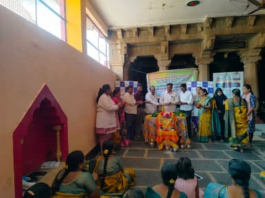ನೇಸರಗಿ- ಶ್ರೀ ಕ್ಷೇತ್ರ ಧರ್ಮಸ್ಥಳ ಗ್ರಾಮಾಭಿವೃದ್ಧಿ ಯೋಜನೆ ಬಿ. ಸಿ ಟ್ರಸ್ಟ್ (ರಿ) ಬೆಳಗಾವಿ 1 ಜಿಲ್ಲೆಯ ಬೈಲಹೊಂಗಲ ಯೋಜನಾ ಕಚೇರಿ ವ್ಯಾಪ್ತಿಯ